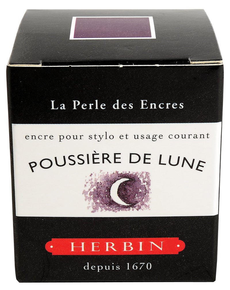 Jacques Herbin J. Herbin Fountain Pen Ink - 30 ml Bottled - Poussiere de Lune, 1.01 Fl Oz (Pack of 1) - Image 2